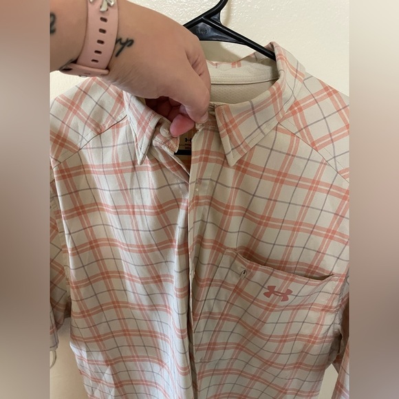 ✨Men’s Under Armour Button Up Size XL - Picture 4 of 9